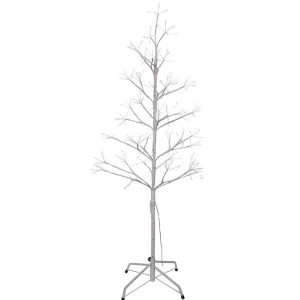 Kurt Adler 4-Foot White Birch Twig Tree With Multi-Color 8-Function Lights
