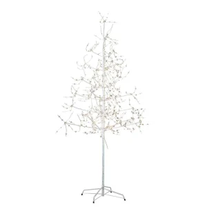 Kurt Adler 6-Foot White Birch Bark With Led Fairy Lights Tree