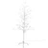 Kurt Adler 5-Foot White Birch Tree With Warm White Led 8 Function Lights