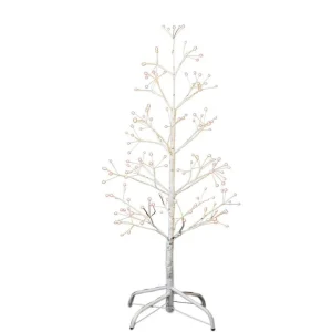 Kurt Adler 3-Foot White Birch Tree With Warm White Led 8 Function Lights