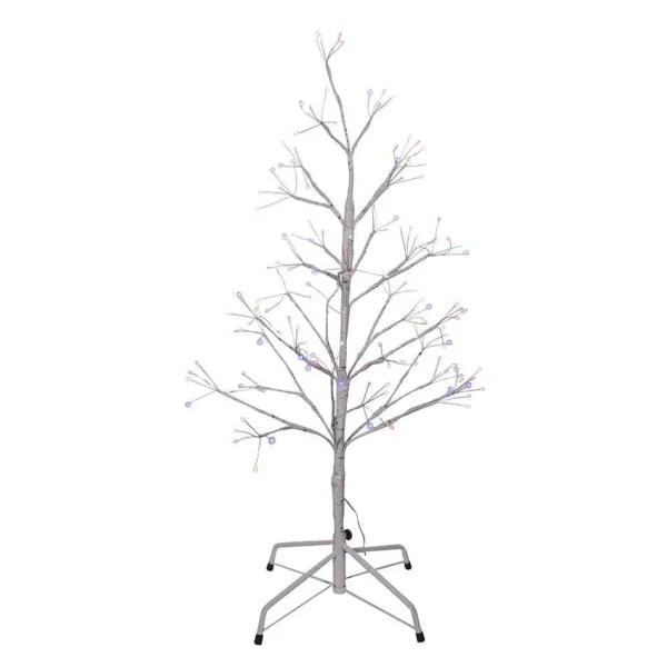Kurt Adler 3-Foot White Birch Twig Tree With Multi-Color 8-Function Lights