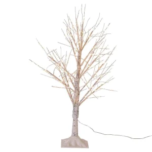 Kurt Adler 3-Foot White Branch Twinkle Warm White Fairy Led Twig Tree