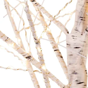 Kurt Adler 3-Foot White Branch Twinkle Warm White Fairy Led Twig Tree