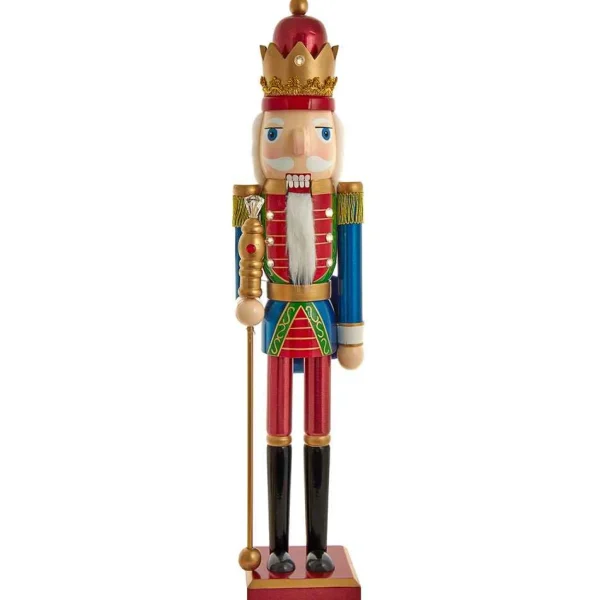 Kurt Adler 24-Inch Battery Operated Lighted King Nutcracker