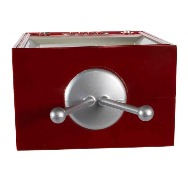 Kurt Adler 8.5-Inch Battery-Operated Rudolph And Santa Musical Tv Table Piece