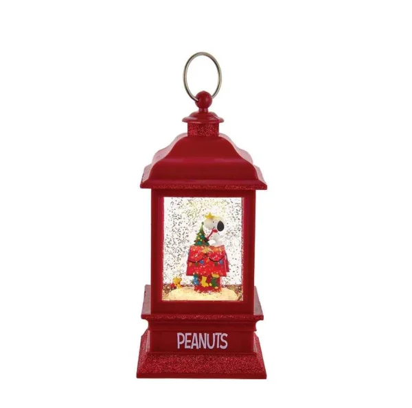 Kurt Adler 9-Inch Battery-Operated Peanuts Lit Musical Water Lantern