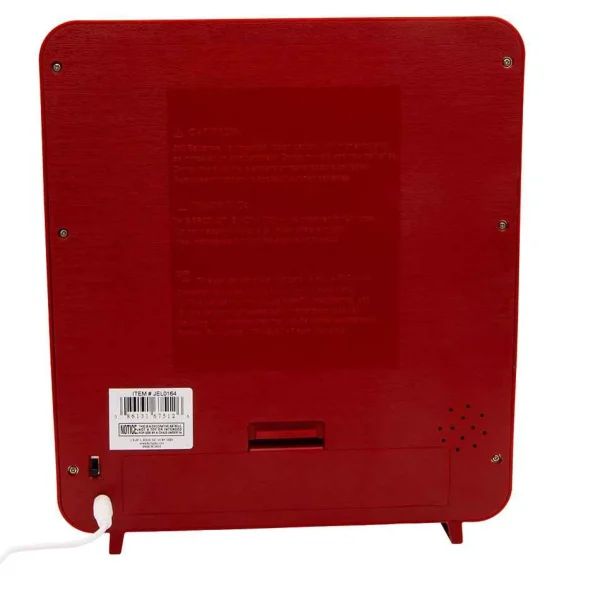 Kurt Adler 10-Inch Battery-Operated Musical Water Santa Tv Lantern