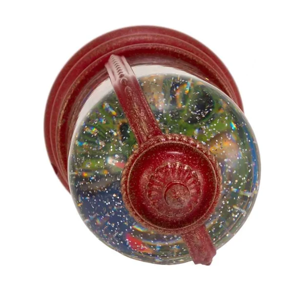 Kurt Adler 10.8-Inch Battery-Operated Usb Lighted Musical Nutcracker Water Lantern