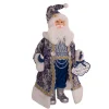 Kurt Adler 18-Inch Blue Santa Holding Oversized