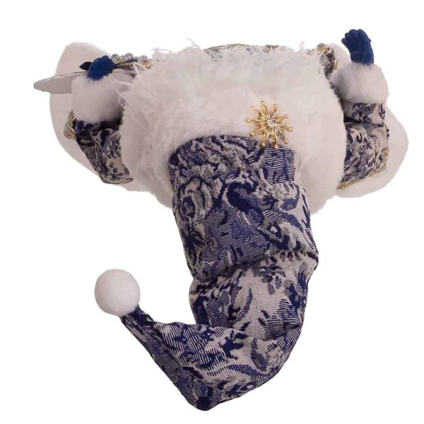Kurt Adler 18-Inch Blue Santa Holding Oversized