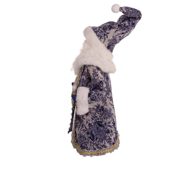 Kurt Adler 18-Inch Blue Santa Holding Oversized