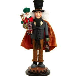 Kurt Adler 17-Inch Bob Cratchit And Tiny Tim Nutcracker