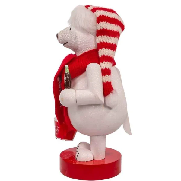 Kurt Adler 14-Inch Coca-Cola® Polar Bear Nutcracker