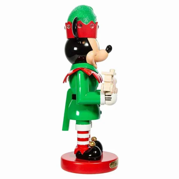 Kurt Adler 10-Inch Disney Mickey The Elf Nutcracker