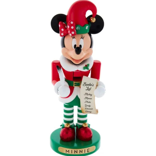 Kurt Adler 10-Inch Disney Minnie The Elf Nutcracker