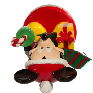 Kurt Adler 10-Inch Disney Mickey Mouse With Present Nutcracker