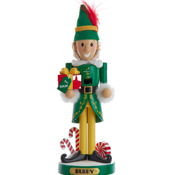 Kurt Adler 10.5-Inch Elf The Movie™ Nutcracker