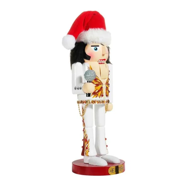 Kurt Adler 11-Inch Elvis® In Flame Suit Nutcracker