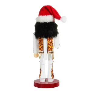 Kurt Adler 11-Inch Elvis® In Flame Suit Nutcracker