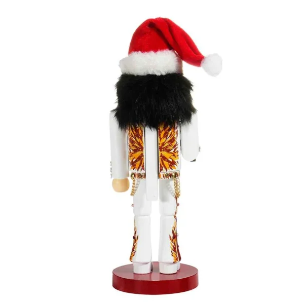 Kurt Adler 11-Inch Elvis® In Flame Suit Nutcracker