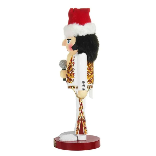 Kurt Adler 11-Inch Elvis® In Flame Suit Nutcracker