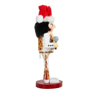 Kurt Adler 11-Inch Elvis® In Flame Suit Nutcracker