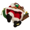 Kurt Adler 12-Inch Fabriche Kwanzaa Santa