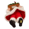 Kurt Adler 13-Inch Fabriche Battery-Operated Led Santa With Nativity Set