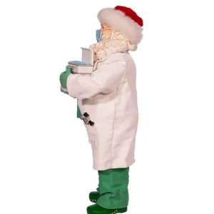 Kurt Adler 10.5-Inch Fabriche Santa Doctor