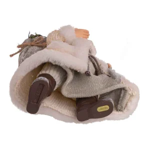 Kurt Adler 10.5-Inch Fabriche Snowy Woods Santa