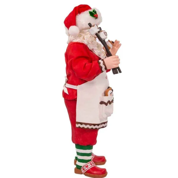 Kurt Adler 10.5-Inch Fabriche S'Mores Santa