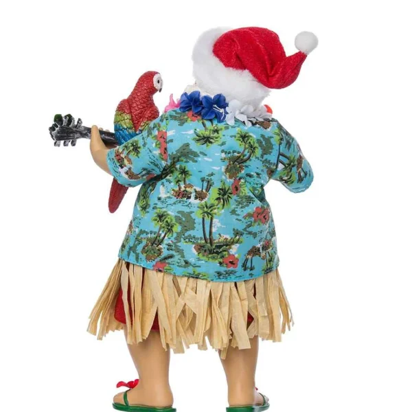 Kurt Adler 11-Inch Fabriche Beach Santa