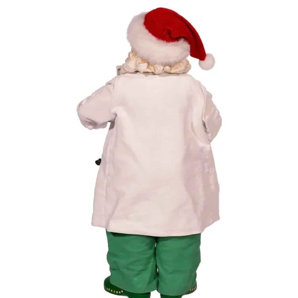 Kurt Adler 10.5-Inch Fabriche Santa Doctor