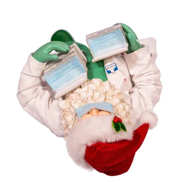 Kurt Adler 10.5-Inch Fabriche Santa Doctor