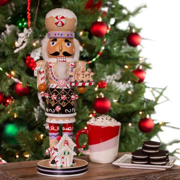Kurt Adler 16-Inch Gingerbread Nutcracker