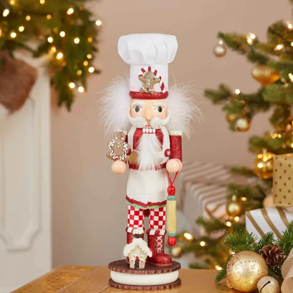 Kurt Adler 15-Inch Gingerbread Chef Nutcracker
