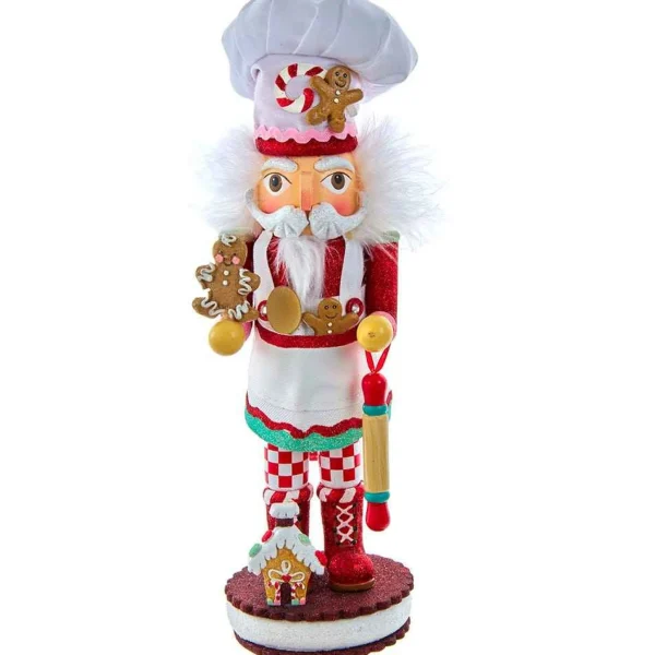 Kurt Adler 15-Inch Gingerbread Chef Nutcracker