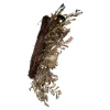 Kurt Adler 24-Inch Gold And Champagne Gold Rattan Wreath
