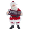 Kurt Adler 10-Inch Hershey™ Bar Fabric Santa