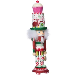 Kurt Adler 18-Inch Hollywood Cupcake And Sweets Nutcracker