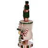 Kurt Adler 15-Inch Hollywood Battery-Operated Led Gingerbread House Hat Nutcracker