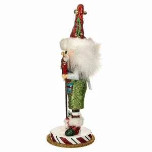 Kurt Adler 15-Inch Hollywood Elf With Hobby Horse Nutcracker