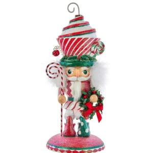 Kurt Adler 12-Inch Hollywood Cupcake Swirl Hat Nutcracker