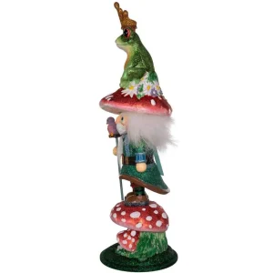 Kurt Adler 16.5-Inch Hollywood Frog Prince Nutcracker