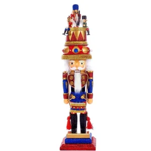 Kurt Adler 20-Inch Hollywood Music Box Hat Nutcracker