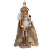 Kurt Adler 18-Inch Hollywood Gold King Nutcracker