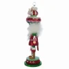 Kurt Adler 18-Inch Hollywood Pink And Green Ballet Soldier Nutcracker