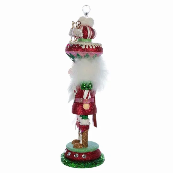 Kurt Adler 18-Inch Hollywood Pink And Green Ballet Soldier Nutcracker