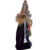 Kurt Adler 15-Inch Hollywood Wizard Nutcracker With Owl