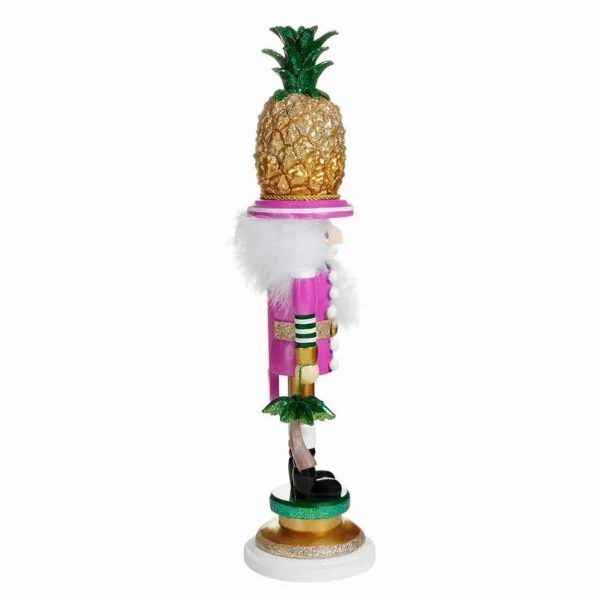 Kurt Adler 19.5-Inch Hollywood™ Pineapple Hat Nutcracker